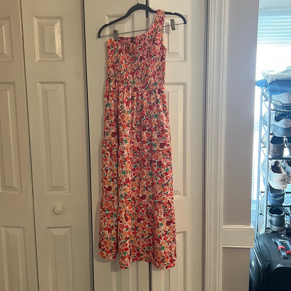 One shouldered dress, size small, NWOT